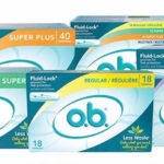 FREE o.b. Tampons 18-Count Sample