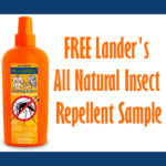 FREE Lander's All Natural Insect Repellent Sample