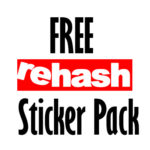 FREE Rehash Sticker Pack