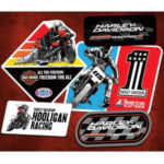 FREE Set of Harley Davidson Racing Stickers